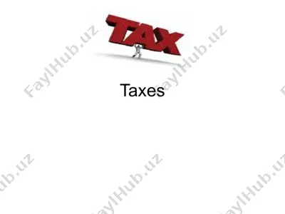 taxes — PPTX