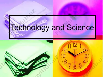 technology and science — PPTX