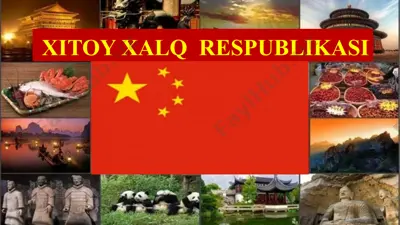 xitoy xalq respublikasi — PPTX