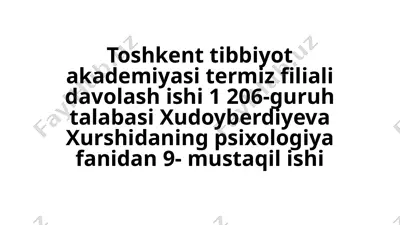 psixologik moslashuvchanlik va muvozanatni baholash mezonlari — PPTX