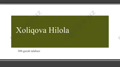 hamdu sanolar: navoiy g'azallarida ijodiy yondashuv — PPTX
