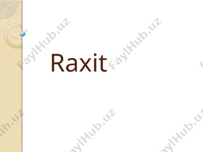 raxit — PPTX