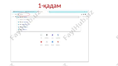 tunuk poyafzalari — PPTX