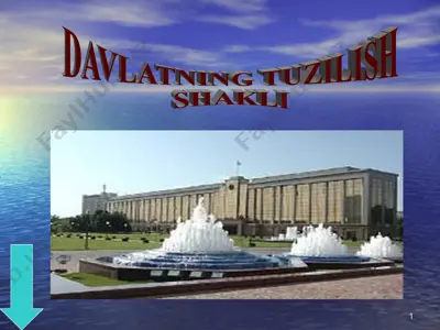 davlat tuzulishi shakli — PPT