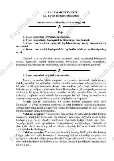 taʼlim menejmenti — DOCX