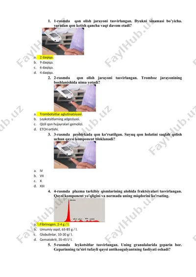 trombozning radiologik diagnostikasi — DOCX
