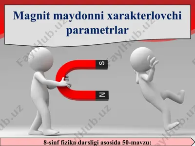 magnit maydonni xarakterlovchi parametrlar 8 - sinf — PPT