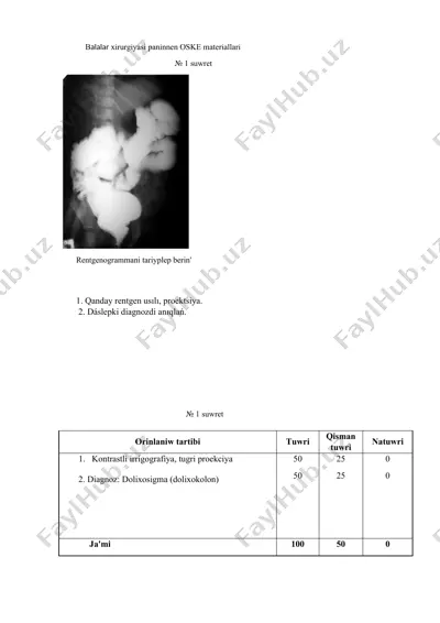 balalar xirurgiyasi paninnen oske materiallari — DOCX