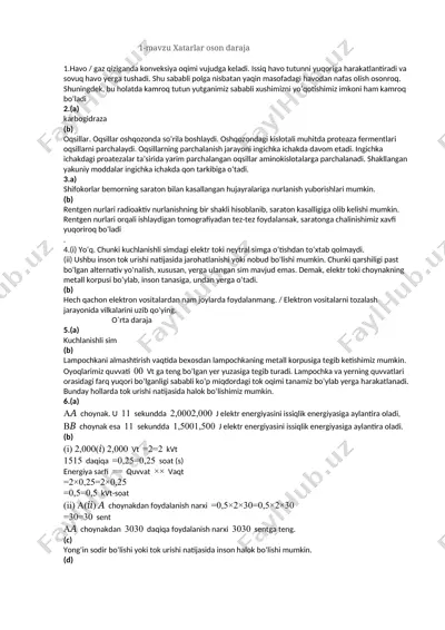 xatarlar oson daraja — DOCX