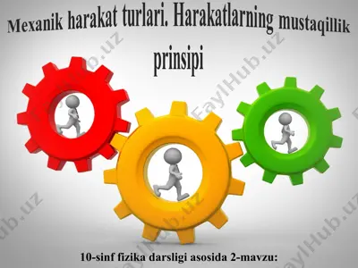 mexanik harakat turlari. harakatlarning mustaqillik prinsipi 10 - sinf — PPT