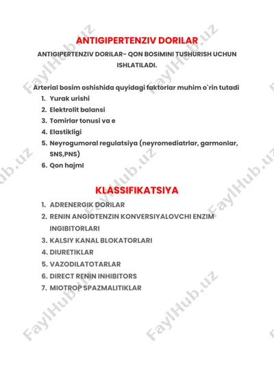 antigipertenziv dorilar — DOCX