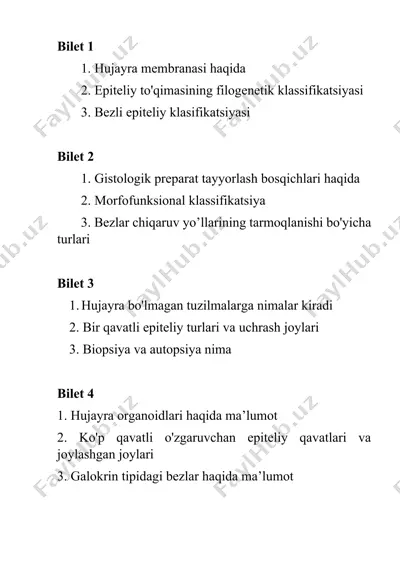 hujayra membranasi haqida — DOCX
