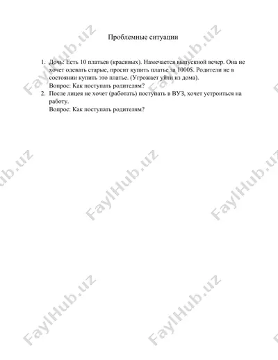probelmli situatsiyalar — DOCX