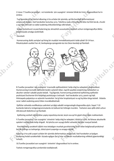 tuwiliw jaraxatlari — DOCX