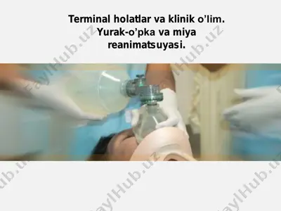 terminal holatlar va klinik o’lim. — PDF