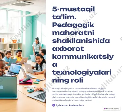 elektron pedagogika — PDF