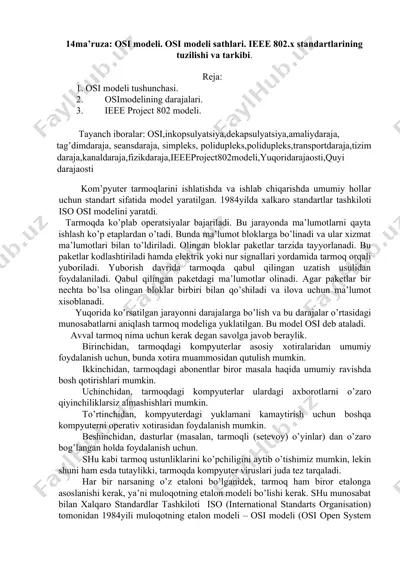 osi modeli — DOCX
