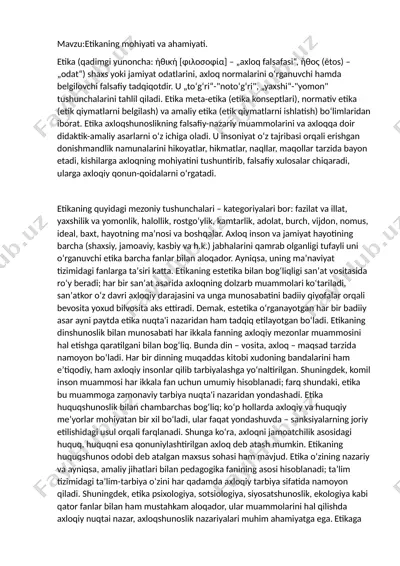 etika — DOCX