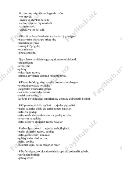 nafas tizimining fizilogiyasi haqida — DOCX