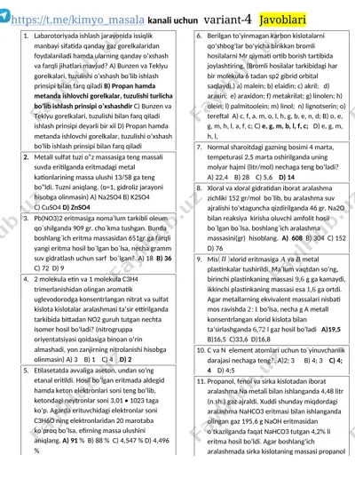 laboratoriyada issiqlik manbai sifatida gaz gorelkalari va ularning xususiyatlari — DOCX