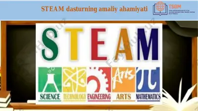 steam dasturning amaliy ahamiyati — PDF