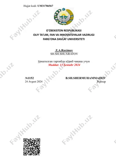 ijtimoiy ehtiyojmand oila vakillari, yetim yoki ota-onasining qaramog‘idan mahrum bo‘lgan talaba xotin-qizlarning oliy ta’lim olishini moddiy jihatdan qo‘llab-quvvatlash chora-tadbirlari — PDF