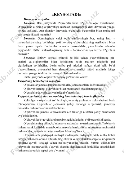 xulqi og'ir sinfdoshlarga yordam berish usullari — DOCX