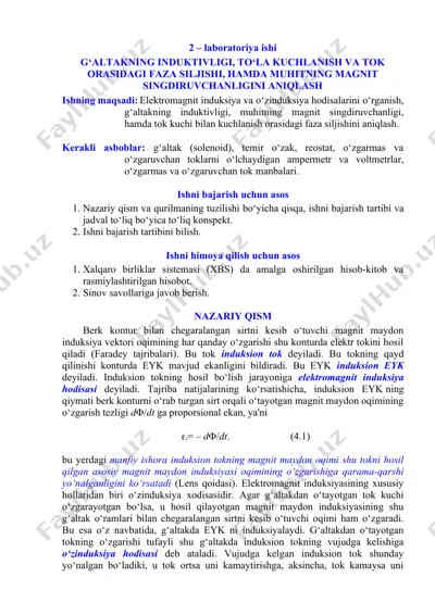 laboratoriya ishi — DOCX