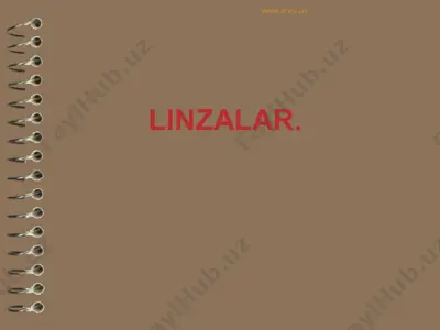 linzalar — PPT