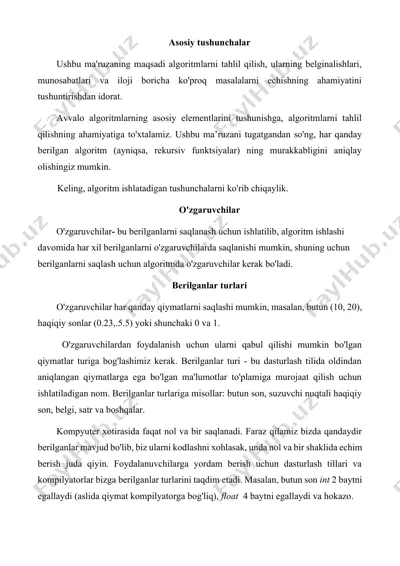 algoritm tahlili — DOCX