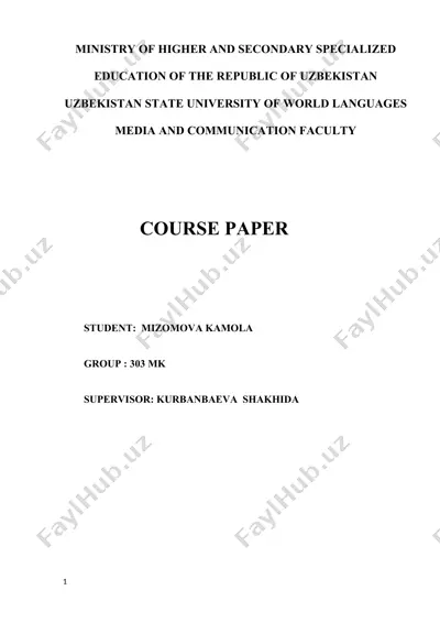 course paper on translation — DOCX