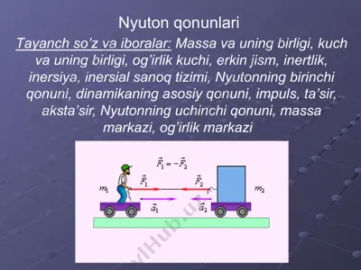 nyuton qonunlari — PPTX