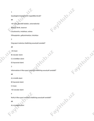 in'ikos shakllari va ularning xususiyatlari — DOCX