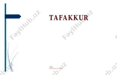 tafakkur — DOCX