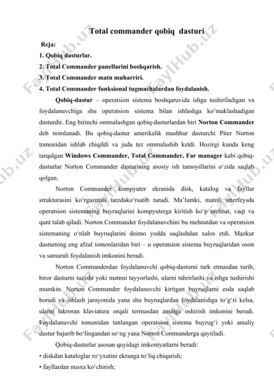 total commander — DOCX