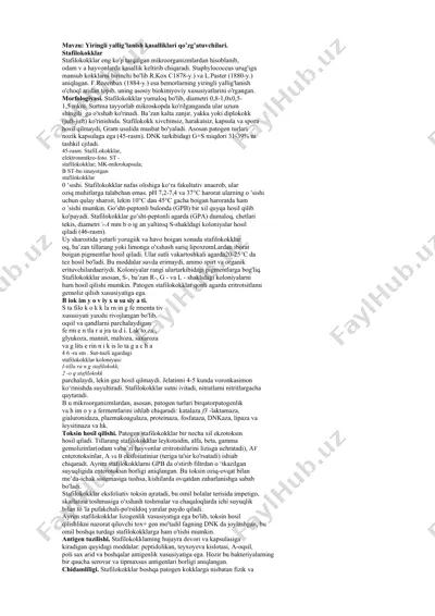 stafilokokklar — DOCX