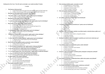 boshlang‘ich ta’lim 2-kurs “ona tili o‘qish savodxonligi va uni o‘qitish metodikasi” fanidan 3-variant — DOCX