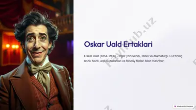oskar-uald-ertaklari — PPTX