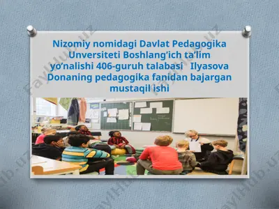 finlandiyada boshlang’ich ta’lim — PPTX
