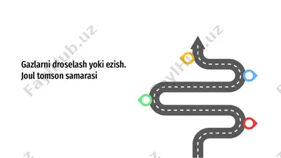 gazlarni droselash — PPTX