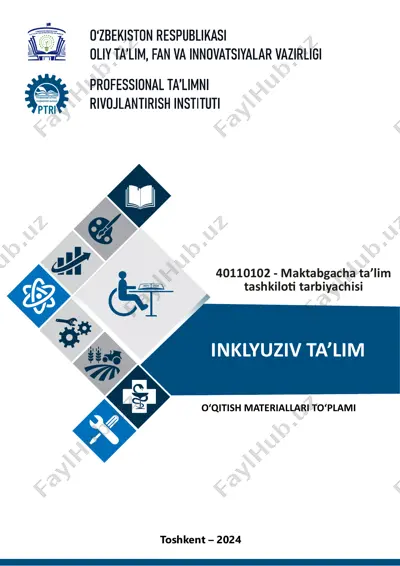 o‘qitish materiallari to‘plami — PDF
