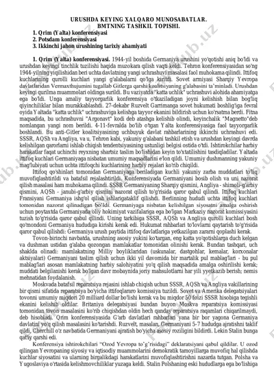 qrim (yalta) konferensiyasi — PDF