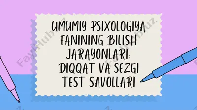 umumiy psixologiya — PDF
