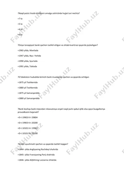 naqd pulsiz hisob-kitoblarni amalga oshirish — PDF