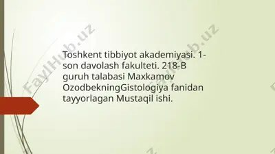 soch folikulasining sikli(va uning klinik ahamiyati) — PPTX