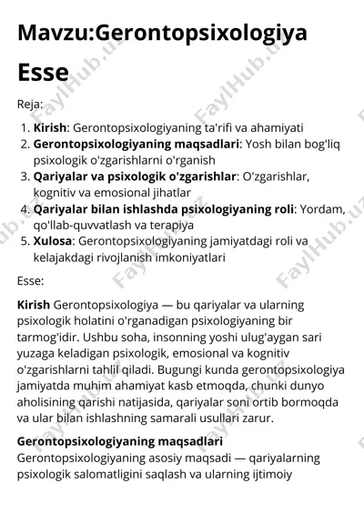 gerontopsixologiya — PDF