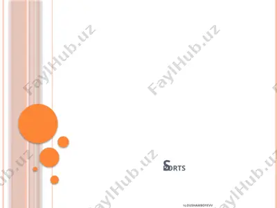 sportiv faoliyatlar — PPTX