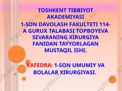 tibbiy ovqatlanishning asosiy prinsiplari — PPTX