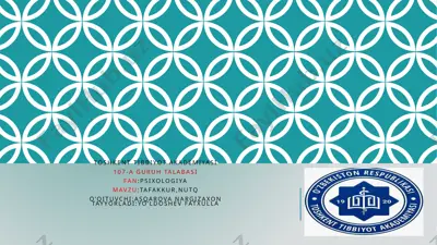 ta'fakkur — PPTX