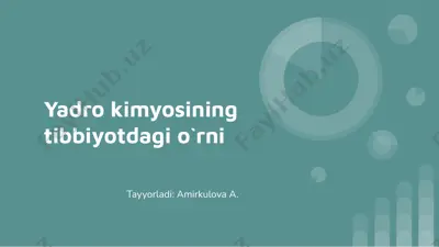 yadro kimyosi — PDF